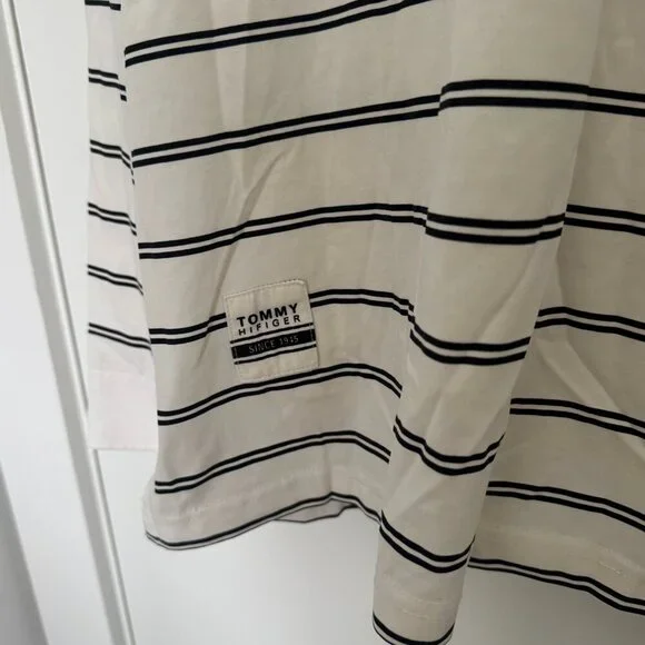 Vintage Tommy Hilfiger Polo 100% Cotton Size Large - Picture 4 of 7